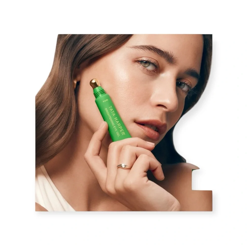 new Tata Harper 𓁹 Brightening Eye Gel 𓁹 Luxury Travel 𓁹 Fresh 𓁹 Hydrate Depuff